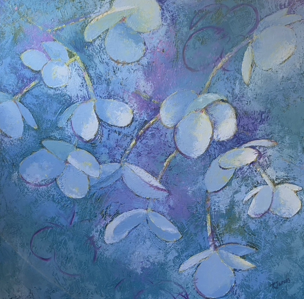 Cascading Blossoms by Rose marie James