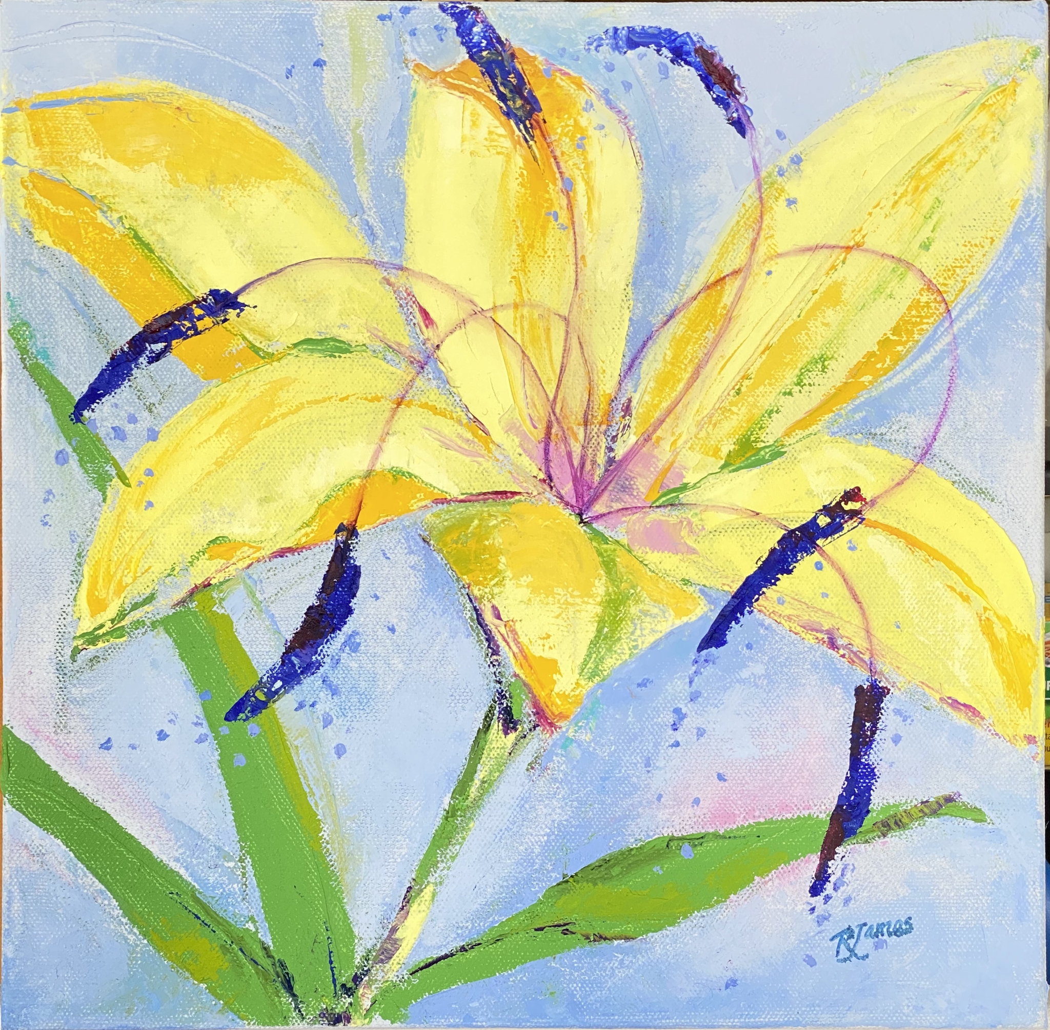 Spritely Lily #2 by Rose marie James