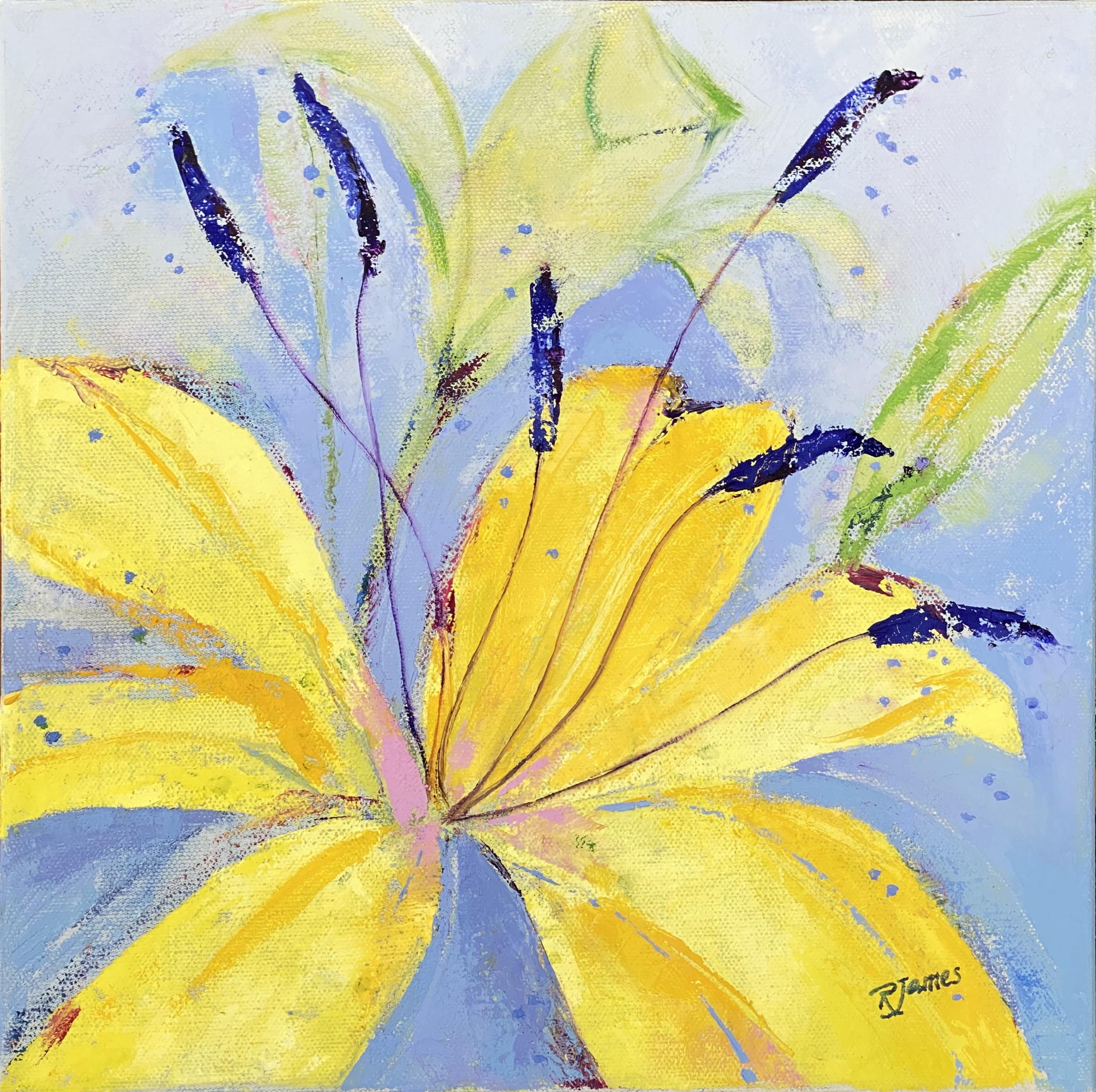Spritely Lily #3 by Rose marie James