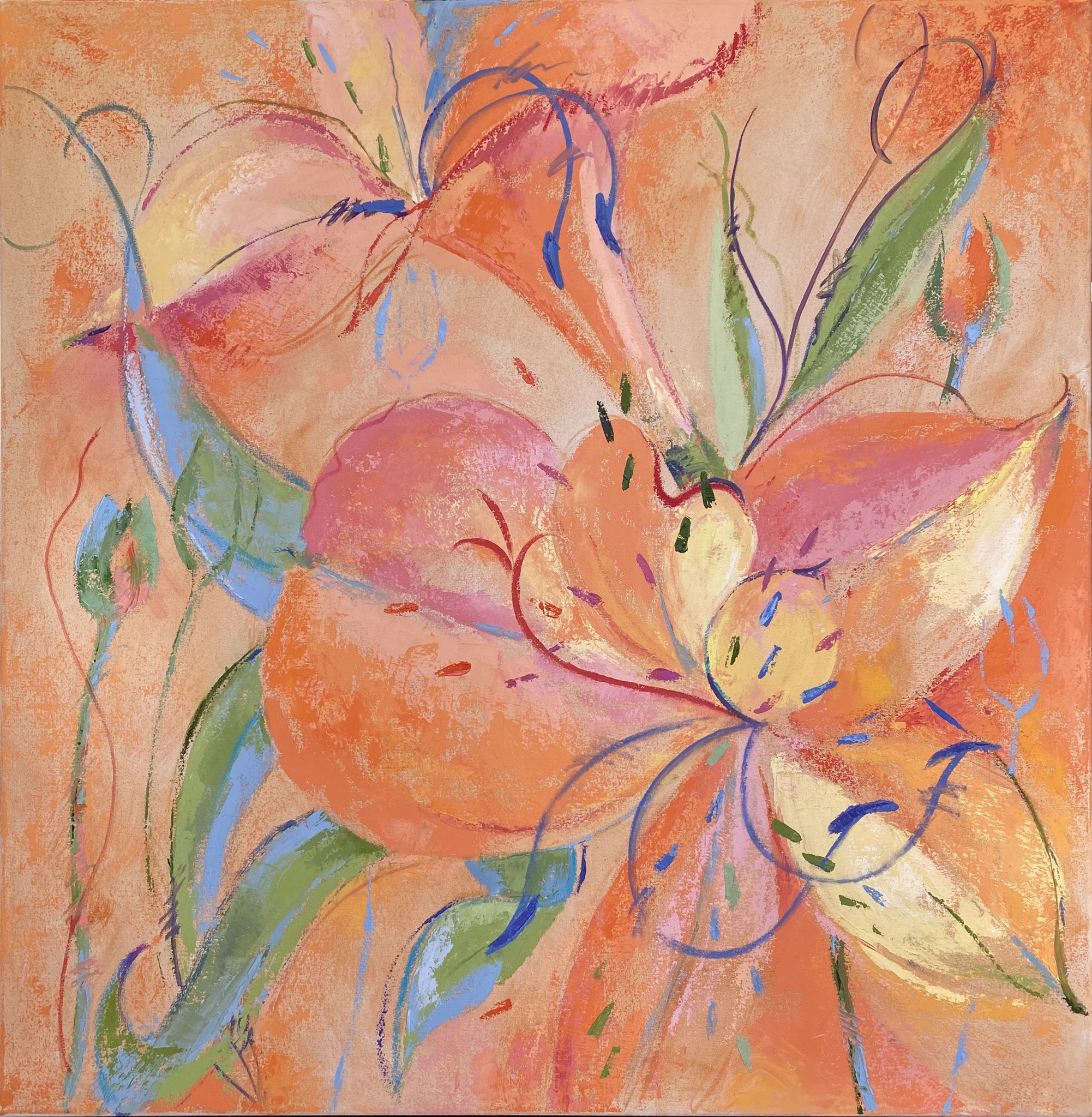 Stamen on the Loose! by Rose marie James