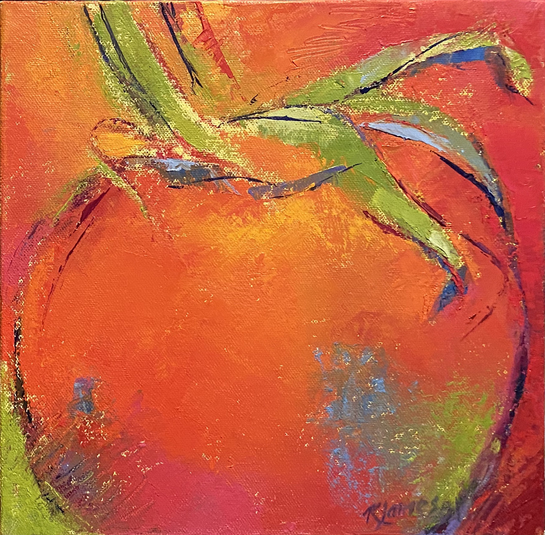 Hot Tomato #2 by Rose marie James