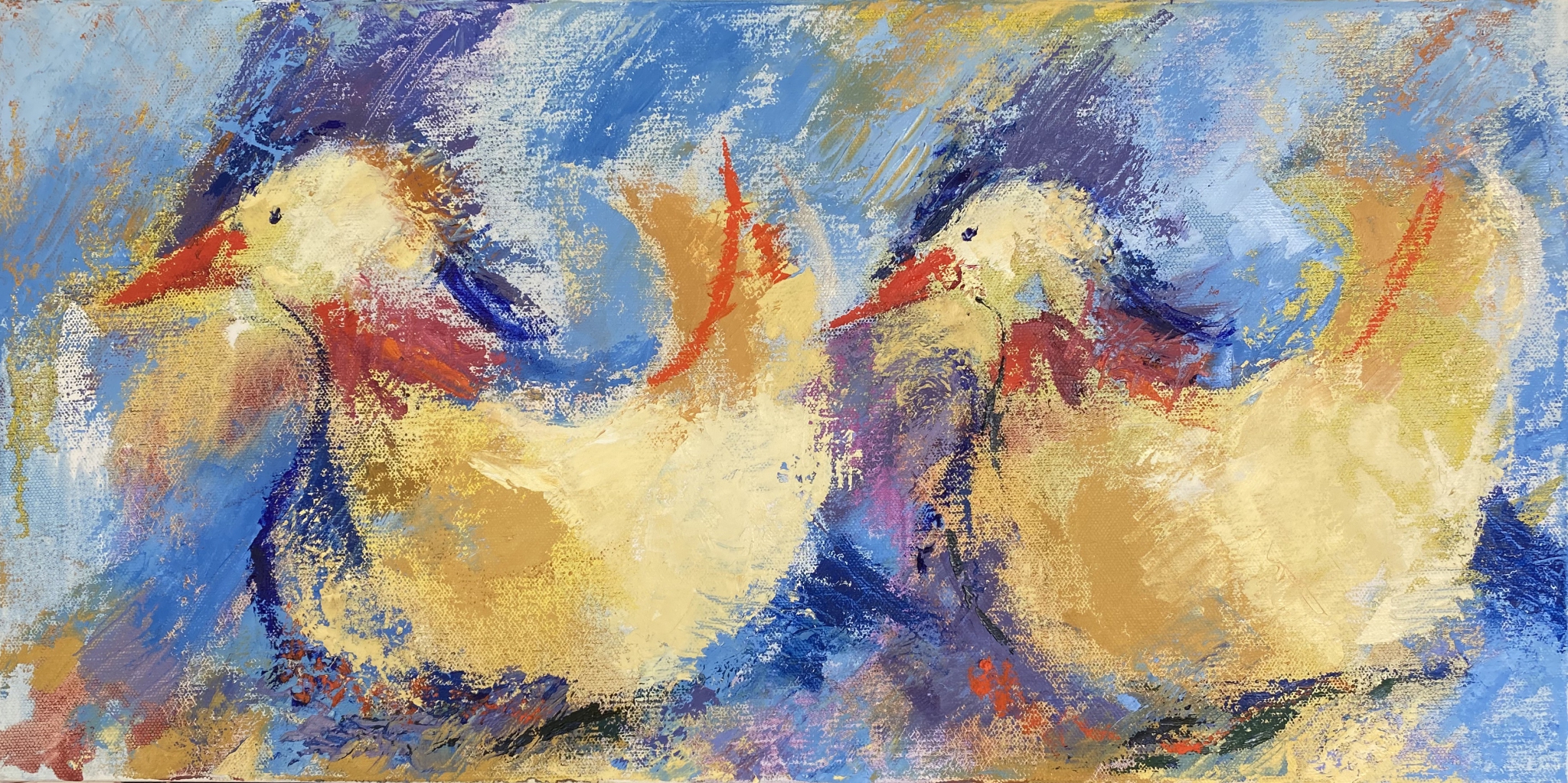 Mandarin Mardigras by Rose marie James
