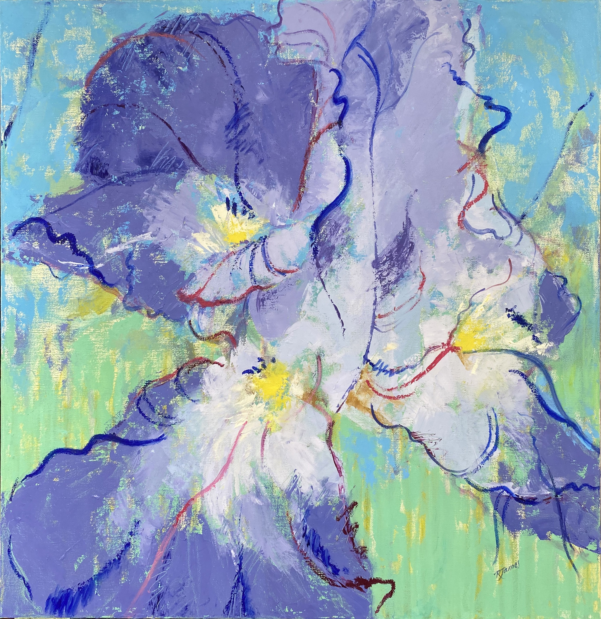 Once Upon an Iris by Rose marie James