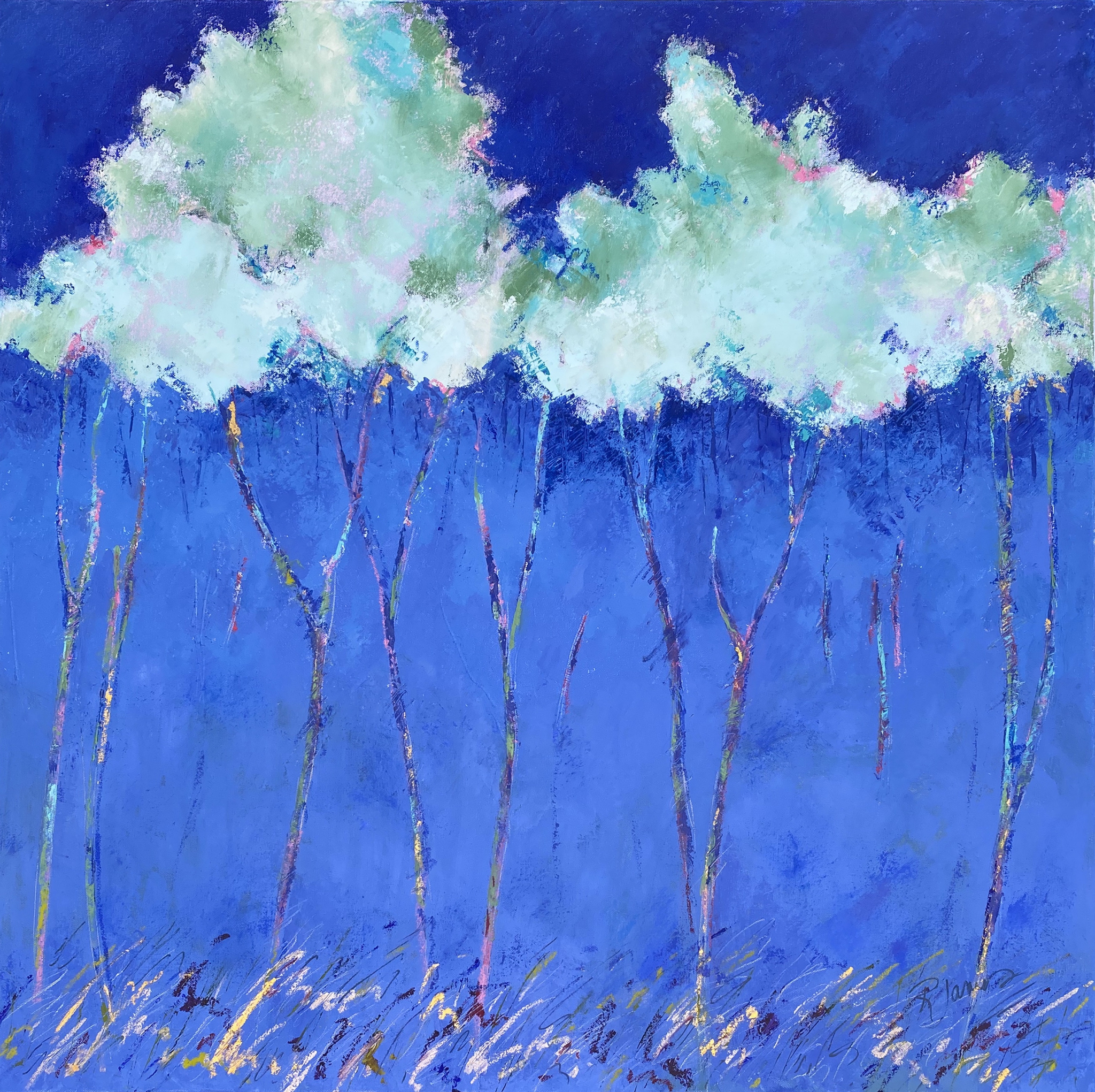 Night Trees by Rose marie James